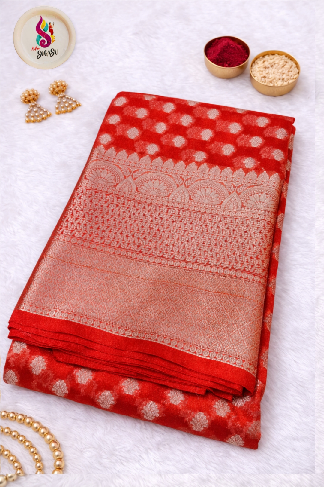 Red Tissue Banaras