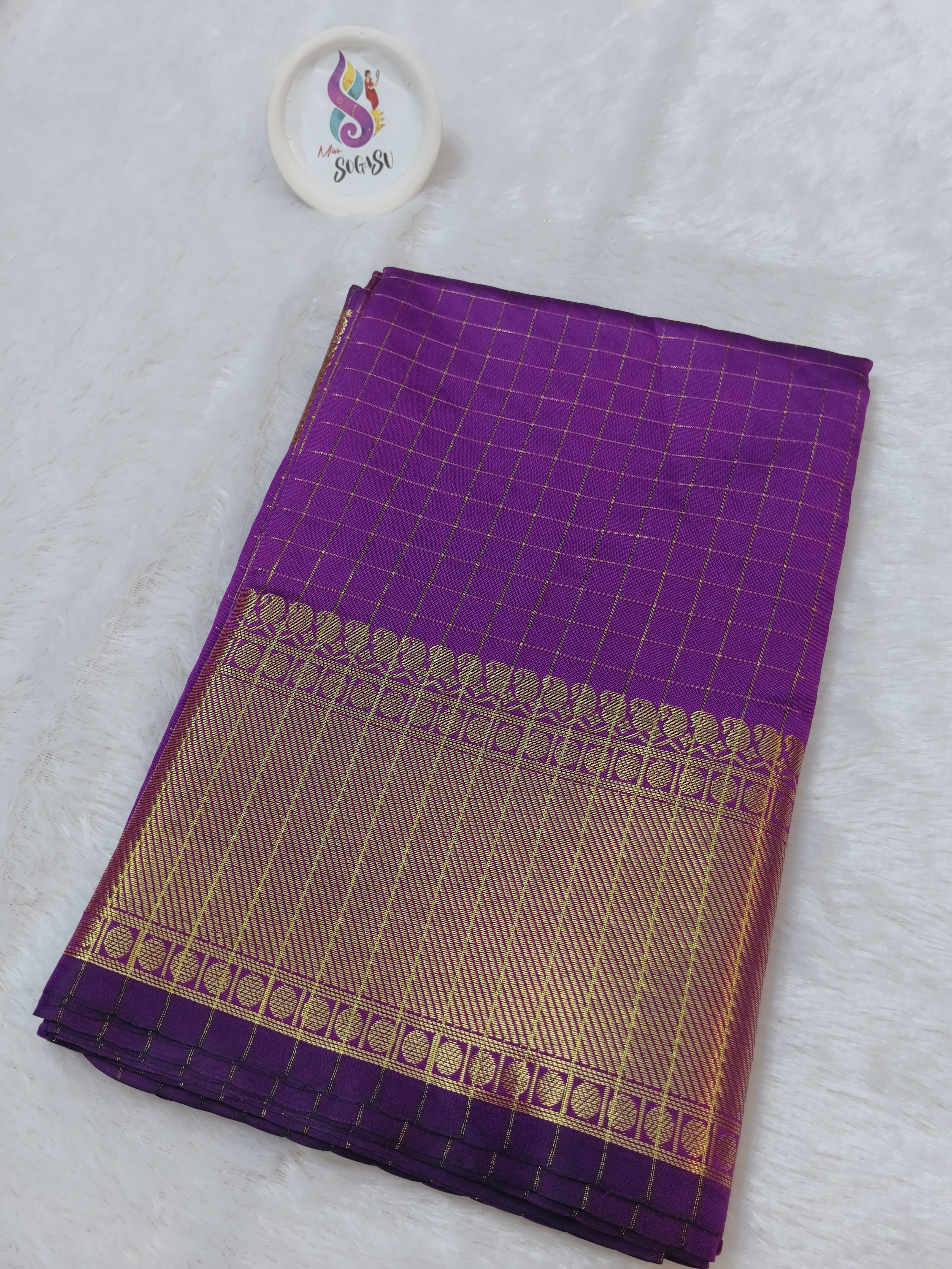 Royal Purple trending saree