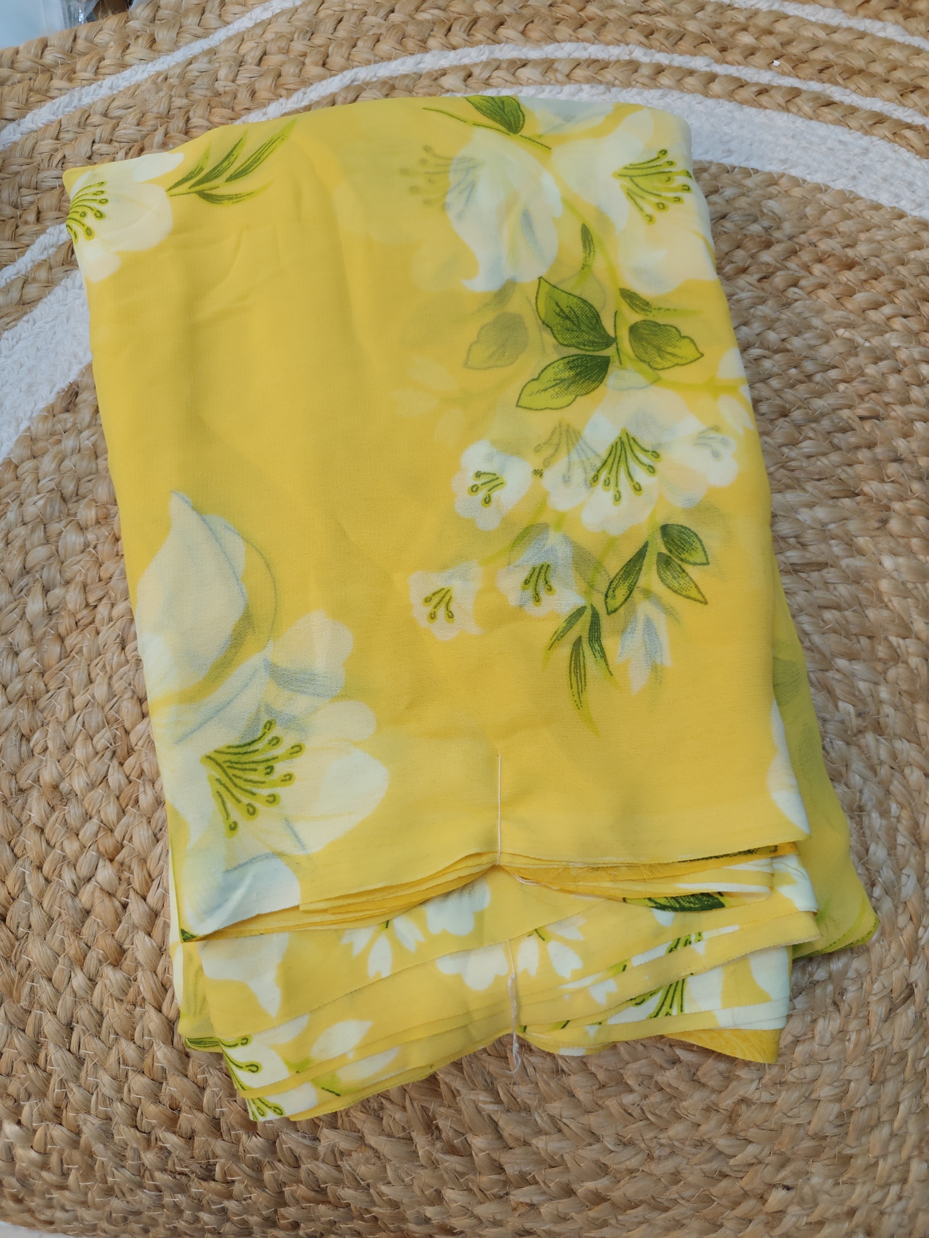 Sunshine Bloom Junnu Mukka Saree